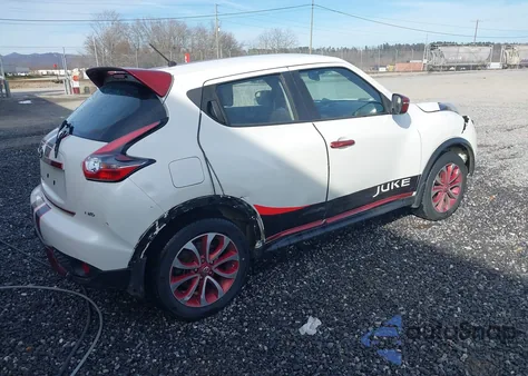 2015 Nissan Juke S из США, поврежденный, VIN JN8AF5MV1FT557663